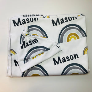 “Mason” Swaddle Set